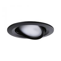 Paulmann Einbauspot Nova Coin Set, 3 x 6 W, 2700 K, Schwarz - Leuchten Kategorie: Spot - Betriebsart: Netzbetrieb - Lampensockel: LED fest verbaut - Farbtemperatur Kelvin: 2700 K - Gesamtleistung: 18 W - Farbwiedergabeindex CRI: 80