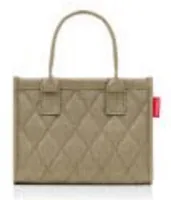 Reisenthel Daily Shopper XS Olivgrün - Breite: 31 cm - Detailfarbe: Olivgrün - Material: Polyester - Höhe: 21 cm - Länge: 16 cm