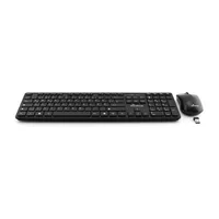 MediaRange Funk-Tastatur und Maus Set 1200 dpi schwarz
