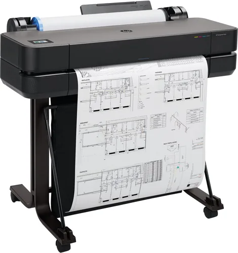 HP Designjet T630 24-in Printer Großformatdrucker WLAN Thermal Inkjet Farbe 2400 x 1200 DPI A1 (594 x 841 mm) Ethernet/LAN