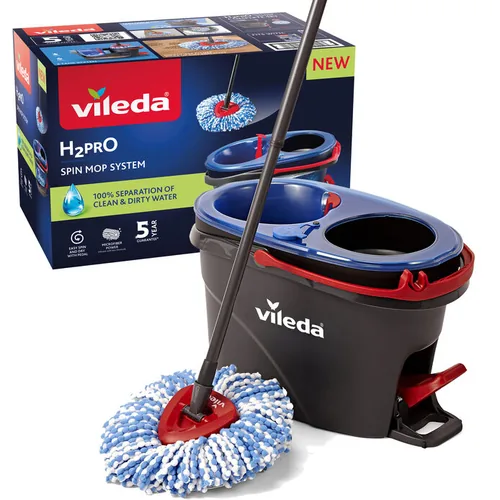 Vileda 4023103254237 mop Microfibre 6000 ml Wet Black, Blue, Red