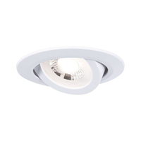 Paulmann Einbauleuchte LED 10er-Set schwenkbar rund 82 mm - Leuchten Kategorie: Einbauleuchte - Betriebsart: Netzbetrieb - Lampensockel: LED fest verbaut - Farbtemperatur Kelvin: 3000 K - Gesamtleistung: 48 W - Farbwiedergabeindex CRI: 0