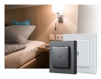 Homematic IP Wandtaster 2-fach Weiss - Produkttyp: Fernbedienung und Wandtaster - System-Kompatibilität: Keine - Protokoll: IPv6 - Systemkommunikation: Wireless - Detailfarbe: Weiss