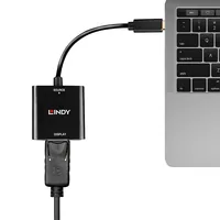LINDY Konverter USB Typ C auf DisplayPort 4K144