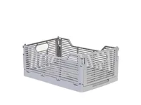 COCON Klappbox 30.5 x 20.5 x 12.5 cm, Grau - Breite: 30.5 cm - Höhe: 20.5 cm - Tiefe: 12.5 cm - Volumen: 7.8 l - Produkttyp: Aufbewahrungsbox - Verpackungseinheit: 1 Stück