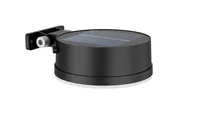 Philips Solar Vynce Wandleuchte, Lichtsensor, rund, 2700K, schwarz - Dimmbar: nicht dimmbar - Lichtfarbe: Warmweiss (WW) - Lichtausbeute: 133.3 lm/W - Gesamtleistung: 1.5 W - Zusätzliche Ausstattung: Dämmerungssensor - Farbtemperatur Kelvin: 2700 K