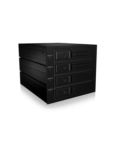 ICY BOX Backplane, 4x SAS/SATA 3,5"" HDD in 3x 5,25"" trägerloser, 1x Mini SAS HD