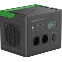 APC Schneider OffGrid 730 - Tragbares kraftwerk - LCD, Lithium-Ionen, 2 CEE 7/3 Schuko-Steckdosen, Sinuswelle, 3 USB-A, 1 USB-C, kabelloses Laden