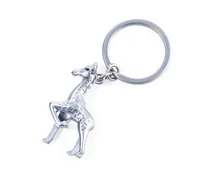 Troika Schlüsselanhänger Gisela Giraffe Grau matt - Assortiert: Nein - Produkttyp Geschenke: Schlüsselanhänger