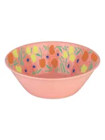 Koziol Schüssel Nora M Blooms 16.4 cm,1 Stück, Sweet Pink - Unterteilungsmöglichkeit: Nein - Material: Biozirkulärer Kunststoff - Detailfarbe: Pink - Rosa - Set: Nein - Durchmesser: 16.4 cm - Verpackungseinheit: 1 Stück