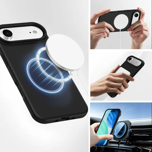 4smarts Cupertino mobile phone case 16.8 cm (6.6") Border Black