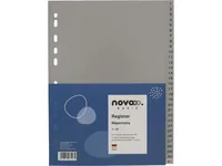 NOVOOO Register PP A4 40943 grau 1-31