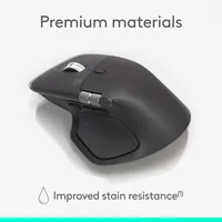 Logitech Maus MX Master 4 for Business - Maus-Typ: Business - Bedienungsseite: Rechtshänder - Maus Features: Logi Bolt-Empfänger - Detailfarbe: Graphit - Schnittstelle: Bluetooth - Verbindungsart: Kabellos