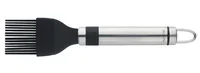 Brabantia Backpinsel gross Schwarz/Silber - Borstenmaterial Backpinsel: Silikonborsten - Detailfarbe: Schwarz - Spülmaschinenfest: Ja