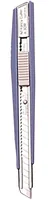 NT Cutter Cutter A-301 RP Auto Lock 9 mm, Violett - Detailfarbe: Violett - Klingenform: Spitzwinklige Klinge - Abbrechklinge - Klingenlänge: 80 mm - Klingenbreite: 9 mm