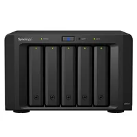 Synology DX517 disk array 0 TB Desktop Black