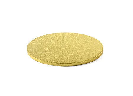 Decora Tortenplatte Ø 30 cm, Gold - Produkttyp: Tortenplatte - Materialtyp: Pflanzliche Faser - Material: Zellulose - Detailfarbe: Gold - Anzahl Etagen: 1 × - Stapelbar: Ja