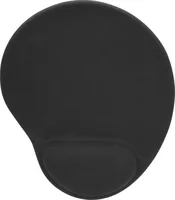 Speedlink Ergonomische Mausmatte Vellu Schwarz - Tiefe: 260 mm - Breite: 255 mm - Detailfarbe: Schwarz - Form: Oval - Höhe: 27 mm - Handgelenkauflage: Ja