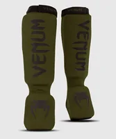 Venum Kontact Shin Guards Olivgrün/Schwarz, XL - Grösse: XL - Produkttyp: Schienbeinschoner - Farbe: Schwarz - Olivgrün - Sportart: Kampfsport