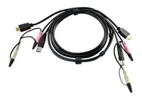 Aten KVM-Kabel 2L-7D02UH - Länge: 180 cm