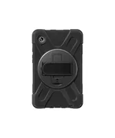 4smarts Tablet Back Cover Rugged GRIP Galaxy Tab A9 - Kompatible Hersteller: Samsung - Bildschirmdiagonale: 8.7  - Tablet Kompatibilität: Galaxy Tab A9 - Material: Polycarbonat (PC) - Thermoplastisches Polyurethan (TPU) - Eigenschaften: Keine Eigenschaft 