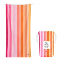 Dock & Bay Strandtuch Miami Sorbet 200 cm x 90 cm, Mehrfarbig - Schnelltrocknend: Ja - Breite: 90 cm - Länge: 200 cm - Farbe: Mehrfarbig - Material: PES - Sportart: Outdoor