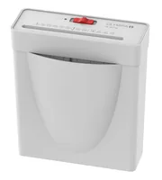 Olympia Aktenvernichter PS 36 Pro, Weiss - Vernichtbare Aktentypen: Kreditkarten - Papier - Streifenschnitt - Schnittart: Kreditkarten - Papier - Streifenschnitt - Sicherheitsstufe: 2 - Schnittausgabe: 6 mm - Blattkapazität: 6 Seiten - Zufuhrautomatik: Ke