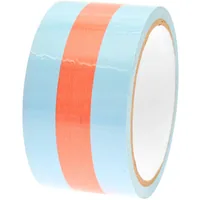 Rico Design Klebeband Paper Poetry 0.5 mm x 33 m, Hellblau/Neonorange - Breite: 0.5 mm - Länge: 33 m - Verpackungseinheit: 1 Stück - Detailfarbe: Hellblau - Neonorange - Klebehaftung: Klebend - Art: Klebeband