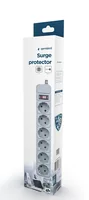 Gembird SPG6-B-6C surge protector 6 AC outlet(s) 1.8 m