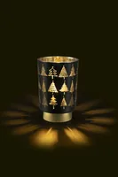 STT Black tree lantern LED