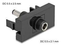 DeLOCK Easy 45 socket-outlet DC Black