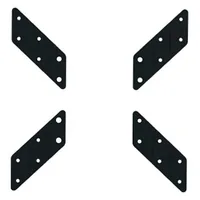 Techly Universal VESA-Adapter von 200x200 bis zu 400x400