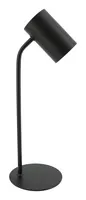 UNiLUX Schreibtischleuchte Katz 208 lm, Schwarz - Betriebsart: Kabel - Lampensockel: LED - Farbtemperatur Kelvin: 3000 bis 6000 K - Gesamtleistung: 2 W - Dimmbar: dimmbar - Zusätzliche Ausstattung: Dimmer - Ein/Aus-Schalter - Tragbar