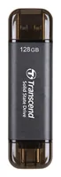 Transcend ESD310C Thunderbolt technology 128 GB USB Type-A / USB Type-C USB 3.2 Gen 2x2 Black