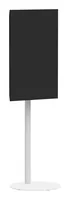 Multibrackets M Pro Series - Single Pole Floorbase 2 White