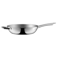 WMF Bratpfanne Profi Resist  28 cm - Material: Cromargan - Pfannentyp: Bratpfanne - Kompatible Kochfelder: Glaskeramik - Gas - Halogen - Induktion - Elektro - Antihaftbeschichtung: Ja - Detailfarbe: Silber - Set: Nein