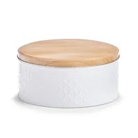 Zeller Present Vorratsdose Scandi 2 l, Weiss - Produkttyp: Vorratsdose - Materialtyp: Metall - Material: Metall - Detailfarbe: Weiss - Mikrowellenfest: Nein - Spülmaschinenfest: Nein