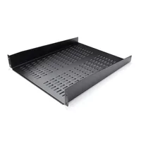 2U 22IN FIXED RACK MOUNT SHELF .