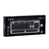 INCA Gaming Tastatur IKG-444 Mechanisch, RGB, dt. Layout retail