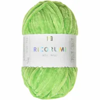 Rico Design Wolle Ricorumi Nilli Nilli Neongrün - Packungsgrösse: 1 Stück - Länge: 65 m - Material: Polyester - Detailfarbe: Neongrün - Waschbar bei: 30 °C - Nadelstärke: 3 mm
