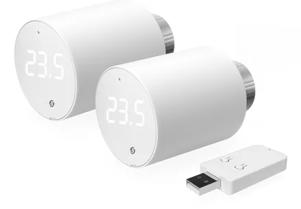 2x BLU TRV +BLU Gateway Gen. 3, Heizungssteuerung