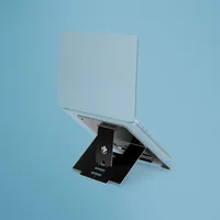 RISER FLEXIBLE LAPTOP STAND ADJUSTABLE BLACK