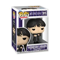 Funko Figur POP! Wednesday Wednesday Addams (1815) - Altersempfehlung ab: 14 Jahren - Höhe: 9 cm - Themenwelt: Wednesday