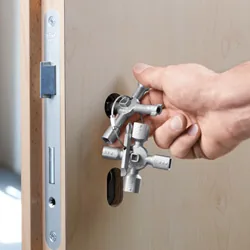 Knipex Schaltschrankschlüssel TwinKey - Set: Nein - Werkzeugtyp: Schaltschrankschlüssel - Grösse: Diverse