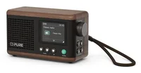Pure DAB+ Radio Classic Mini Schwarz/Walnuss - Widerstandsfähigkeit: Keine Angabe - Radio Tuner: DAB+ - FM - Stromversorgung: Akkubetrieb - Netzbetrieb - Detailfarbe: Schwarz - Walnuss - Streaming Formate: Keine - Ausstattung: Display - Equalizer - Sender