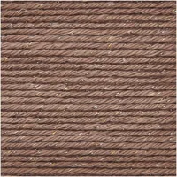 Rico Design Ricorumi Twinkly Twinkly 25 g, Braun - Packungsgrösse: 1 Stück - Länge: 52 m - Material: Polyester - Baumwolle - Detailfarbe: Braun - Waschbar bei: 30 °C - Nadelstärke: 3 mm - 4 mm