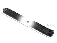 DeLOCK 18855 cable sleeve Black