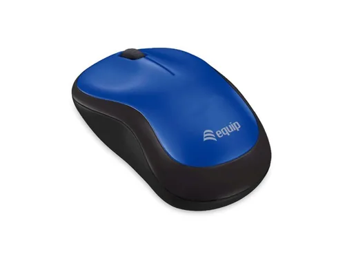Equip Komfortmaus Wireless USB-A LR blau