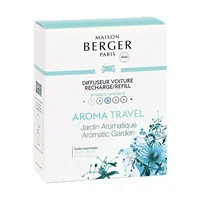 Maison Berger Autodiffusor Refill Travel Aromatischer Garten 2 Stück - Detailfarbe: Silber - Funktionen: Geruchsreduzierung - Typ: Lufterfrischer