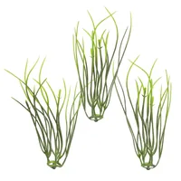 HobbyFun Mini-Utensilien Gräser 9 cm, 5 Stück - Detailfarbe: Grün - Material: Kunststoff - Verpackungseinheit: 5 Stück - Motiv: Garten - Anlass: Basteln